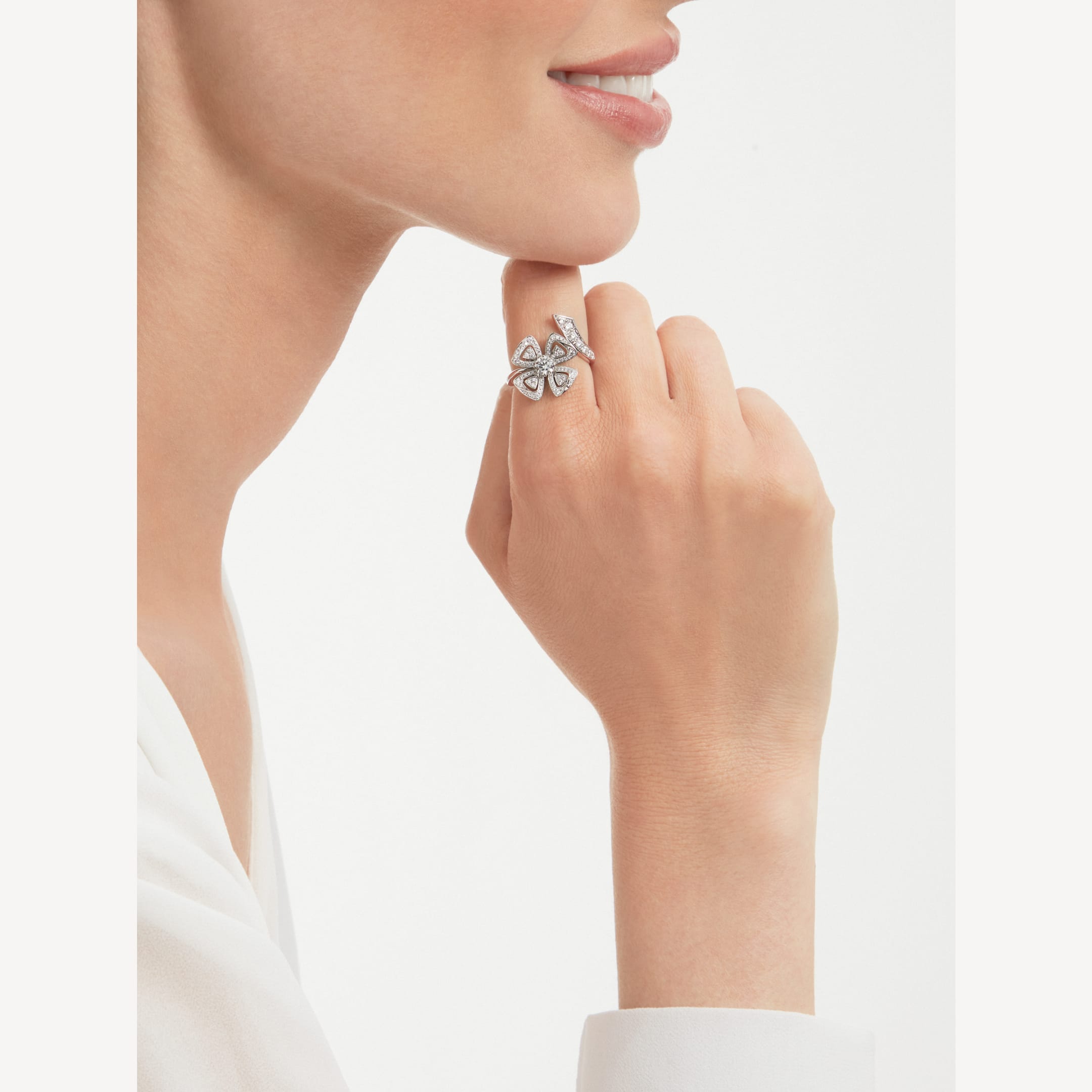 18K BVLGARI Fiorever Ring