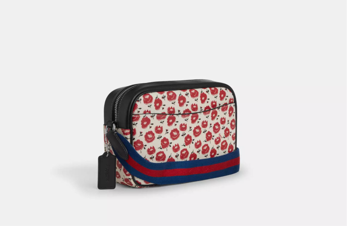 NWT Coach Medium Jamie Camera Bag With Floral Print