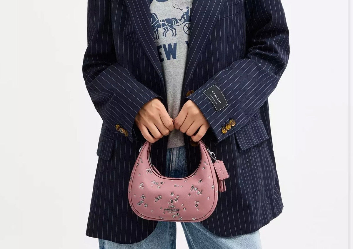 NWT Coach Carmen Mini Crossbody Bag With Star Print