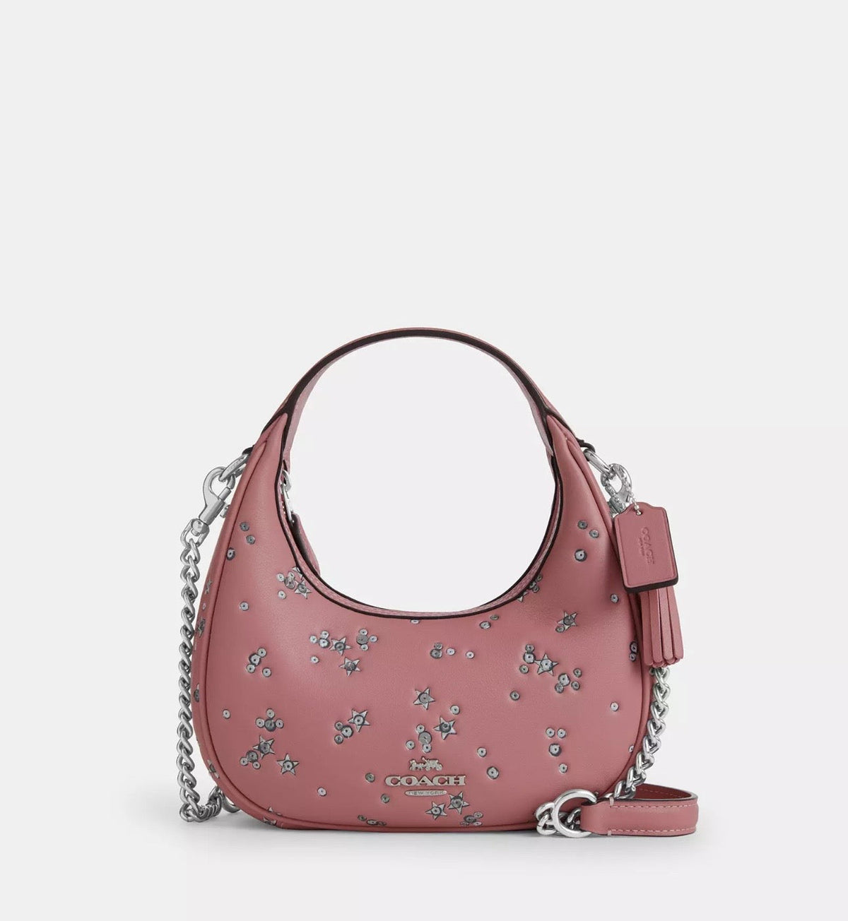 NWT Coach Carmen Mini Crossbody Bag With Star Print