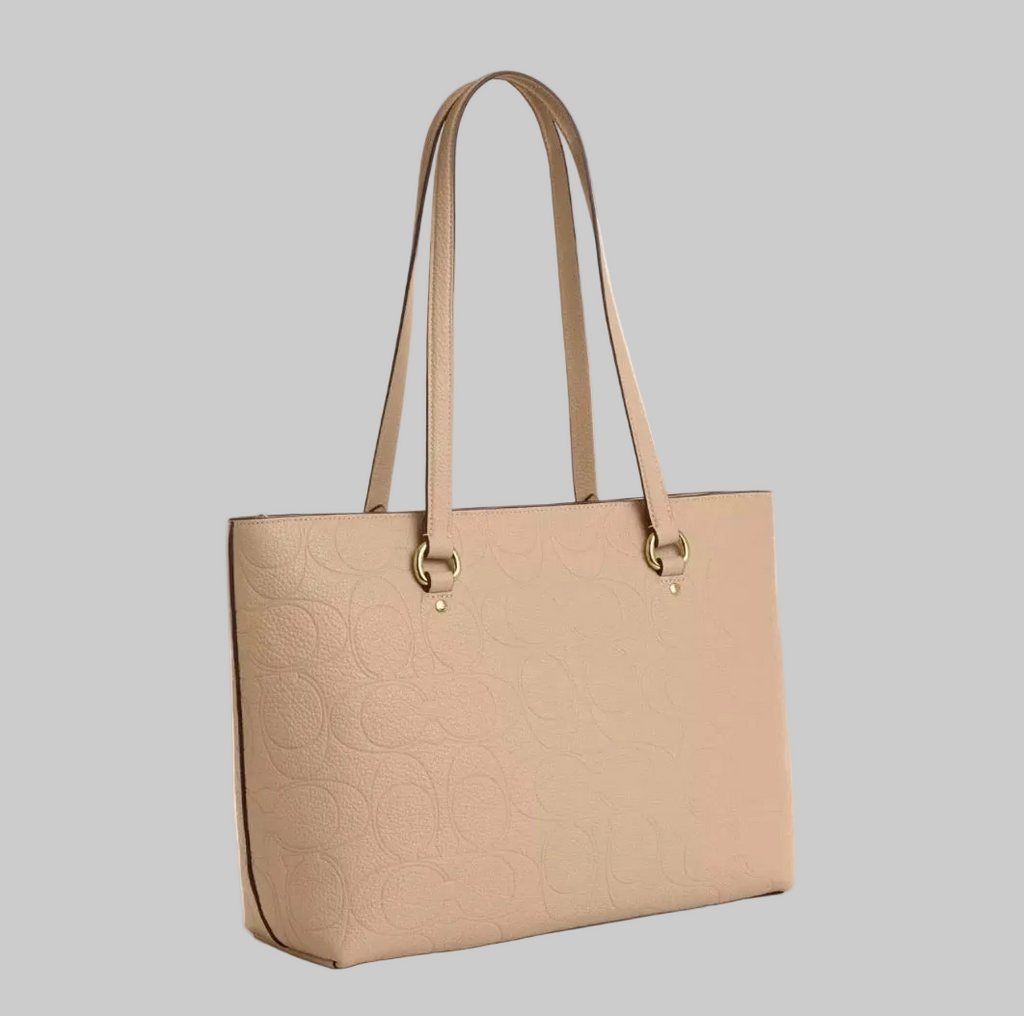 NWT Coach Signature Leather station Tote Bag