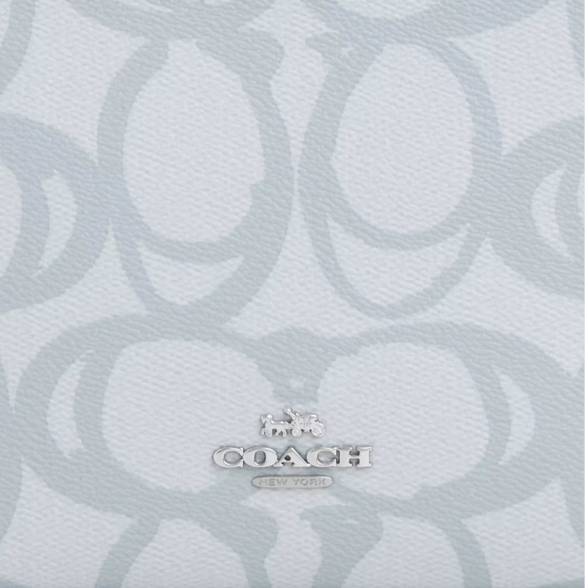 NWT Coach Slim Crossbody Bag In Sketch Signature Canvas