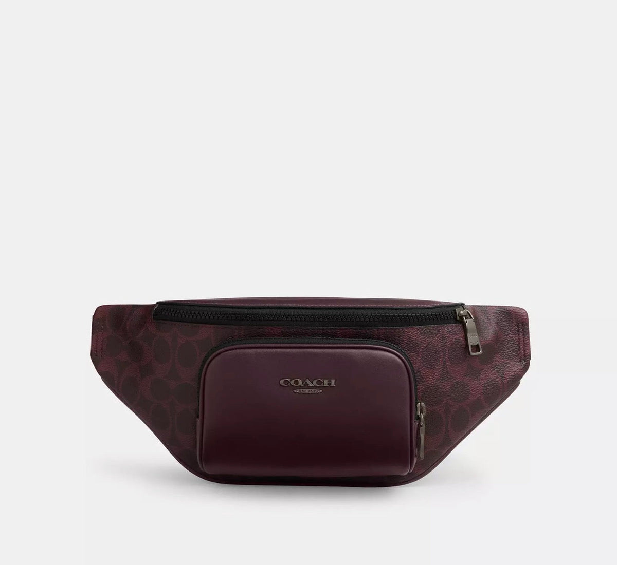 NWT Coach Racer Small Belt Bag Sling Bag In  Signature Canvas