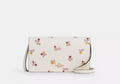 NWT Coach Anna Foldover Clutch/ Crossbody Bag With Floral Print