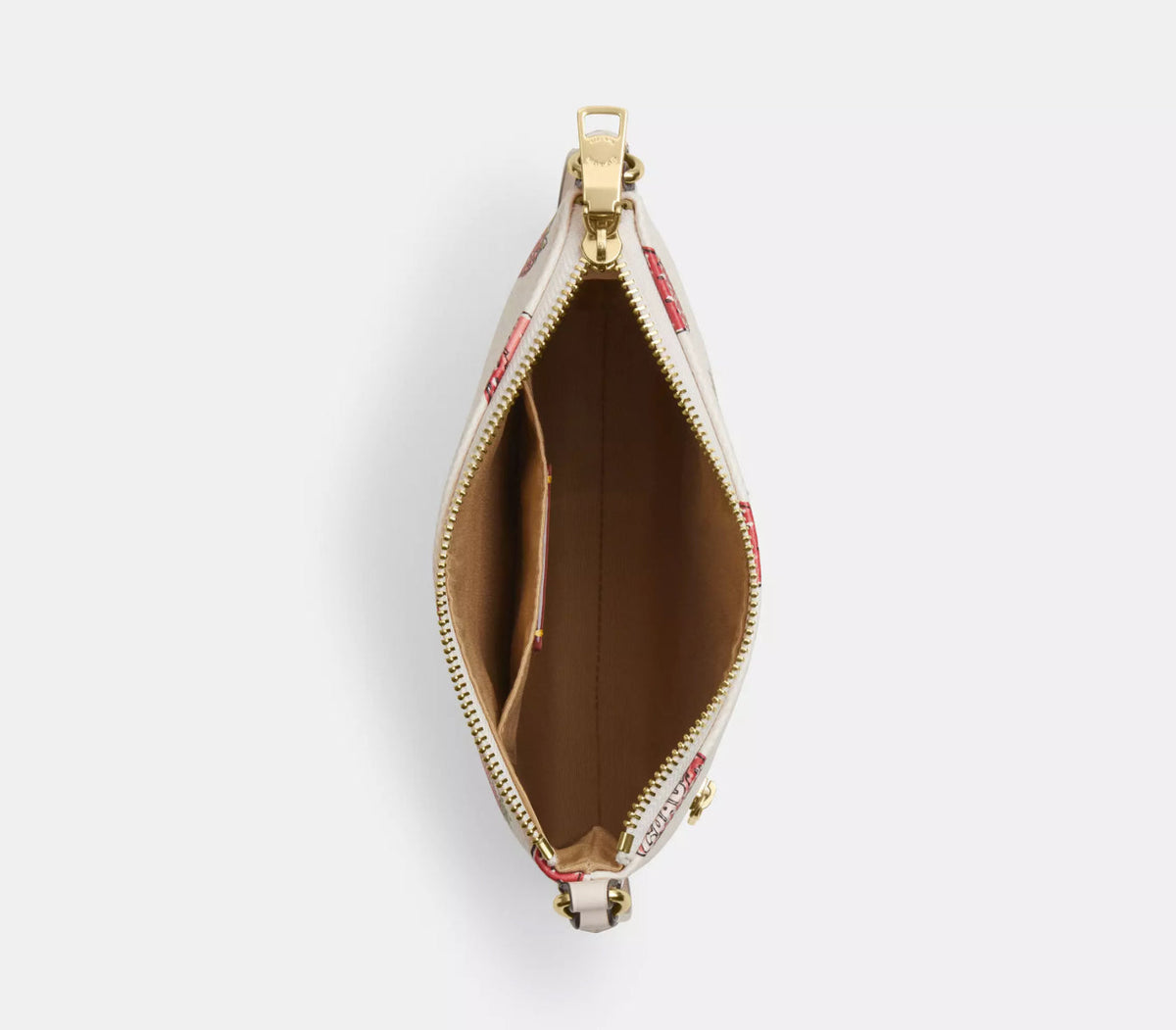 NWT Coach Mini Rowan File Bag With Strawberry Print