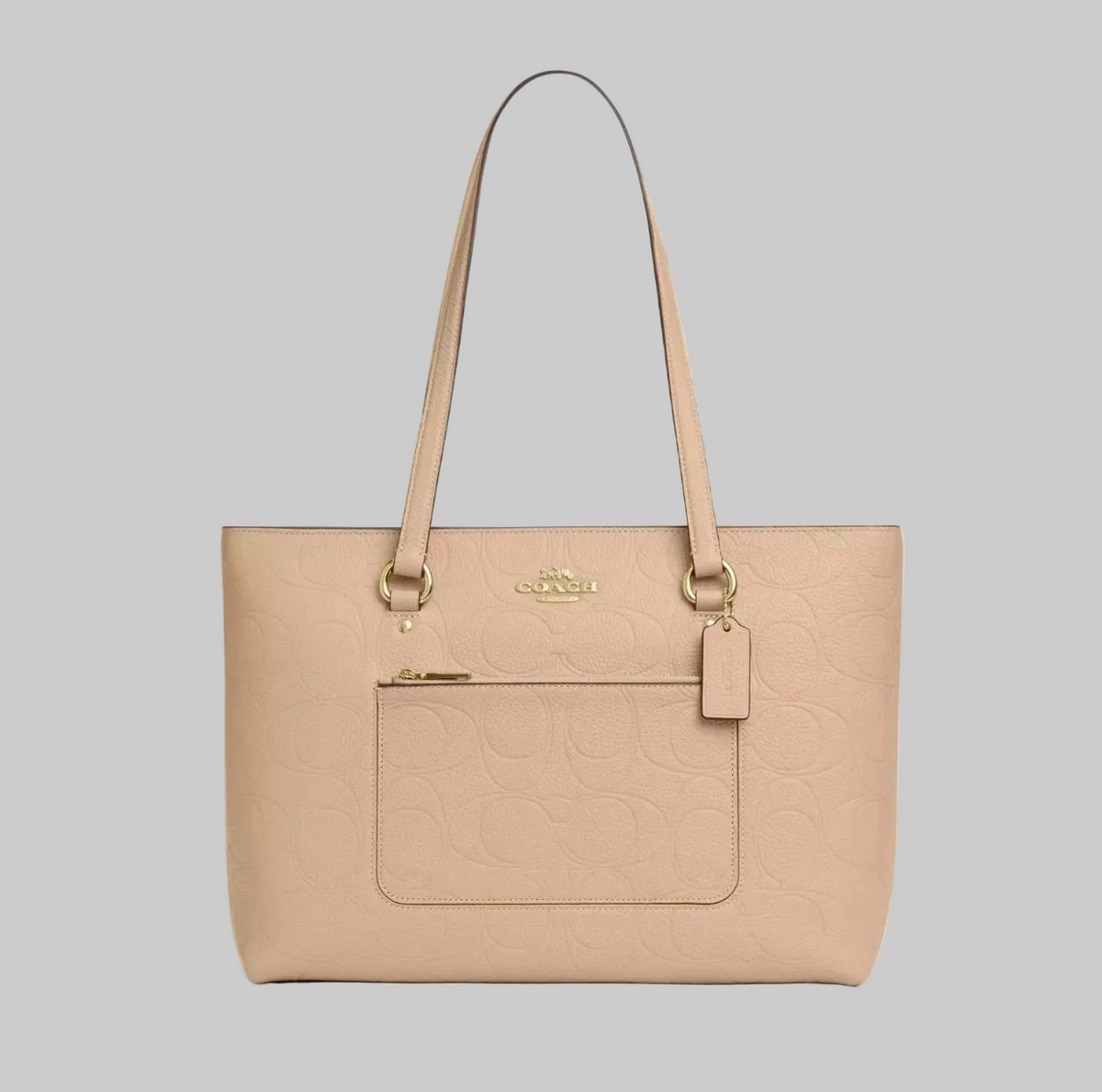 NWT Coach Signature Leather station Tote Bag