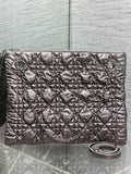 Dior Bronze Cannage-Quilted Chain Shoulder Bag