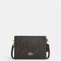 NWT Coach Slim Crossbody Leather Bag With Spot Print