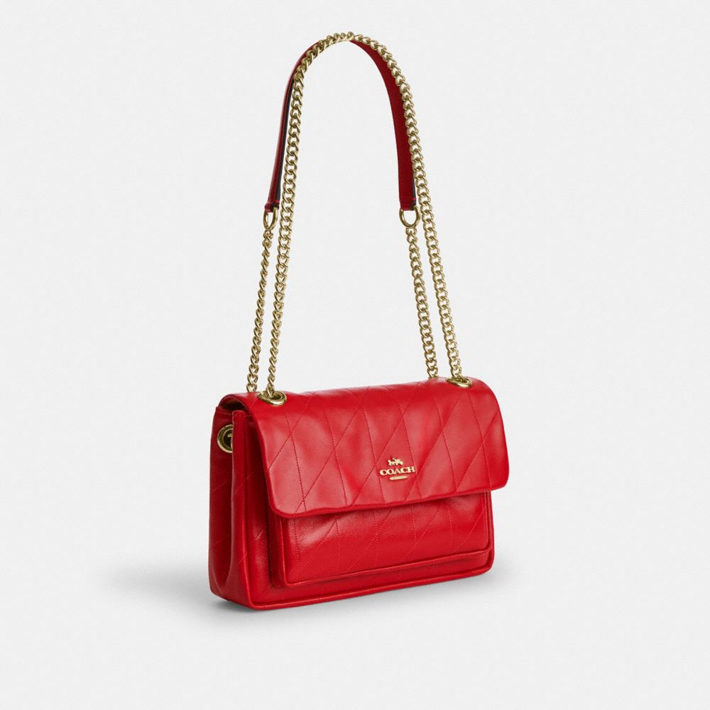 Coach Elodie Crossbody Bag 24 With Quilting