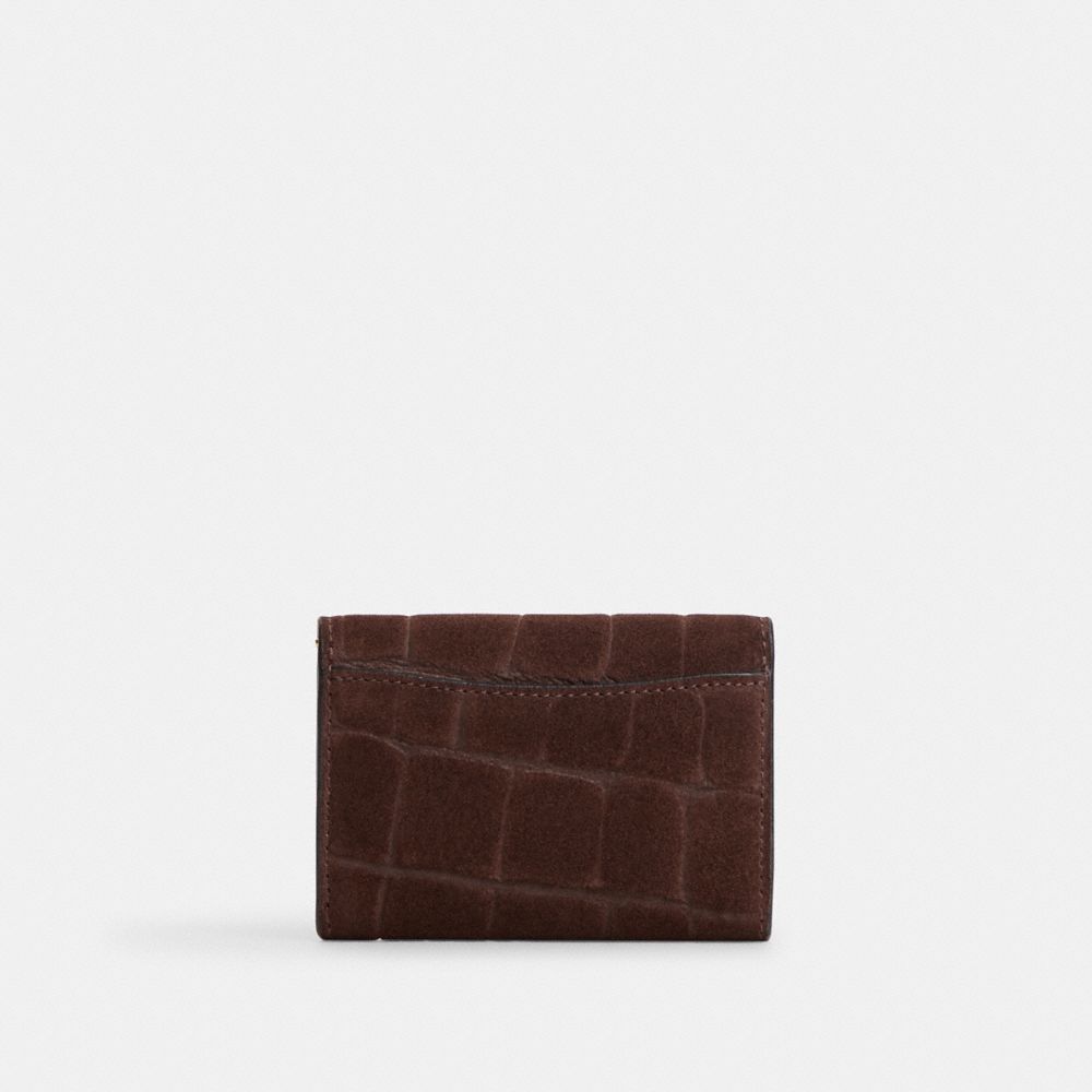 Coach Flap Card Case