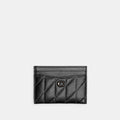 Coach Essential Card Case With Pillow Quilting