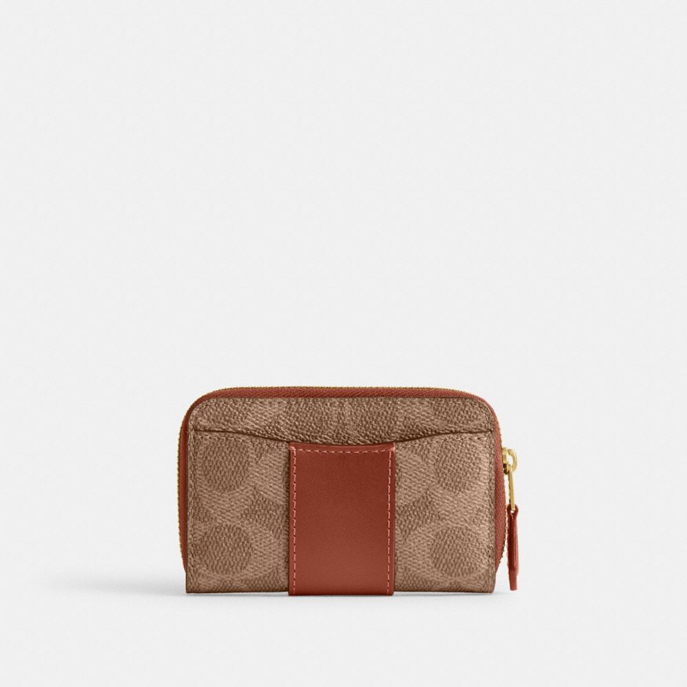 Coach Essential Small Zip Around Card Case