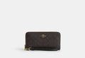 Coach Long Zip Around Wallet
